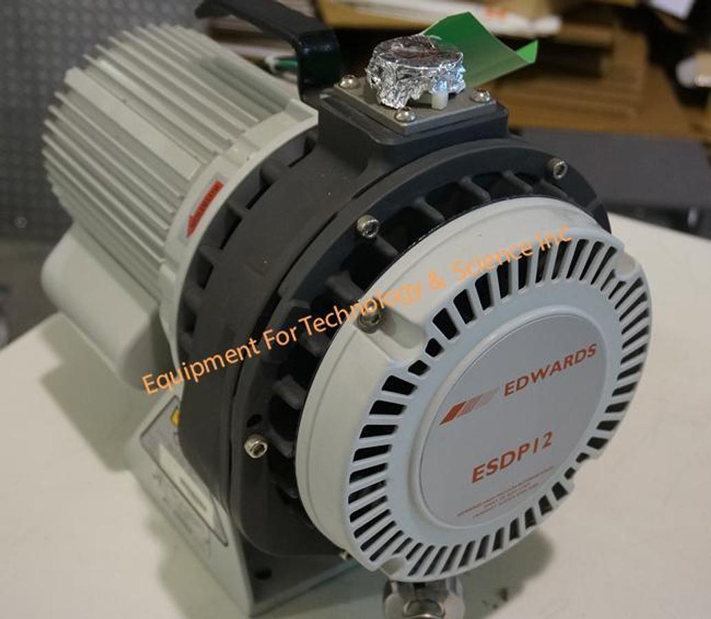 Used Edwards ESDP12 scroll pump 10.6CFM