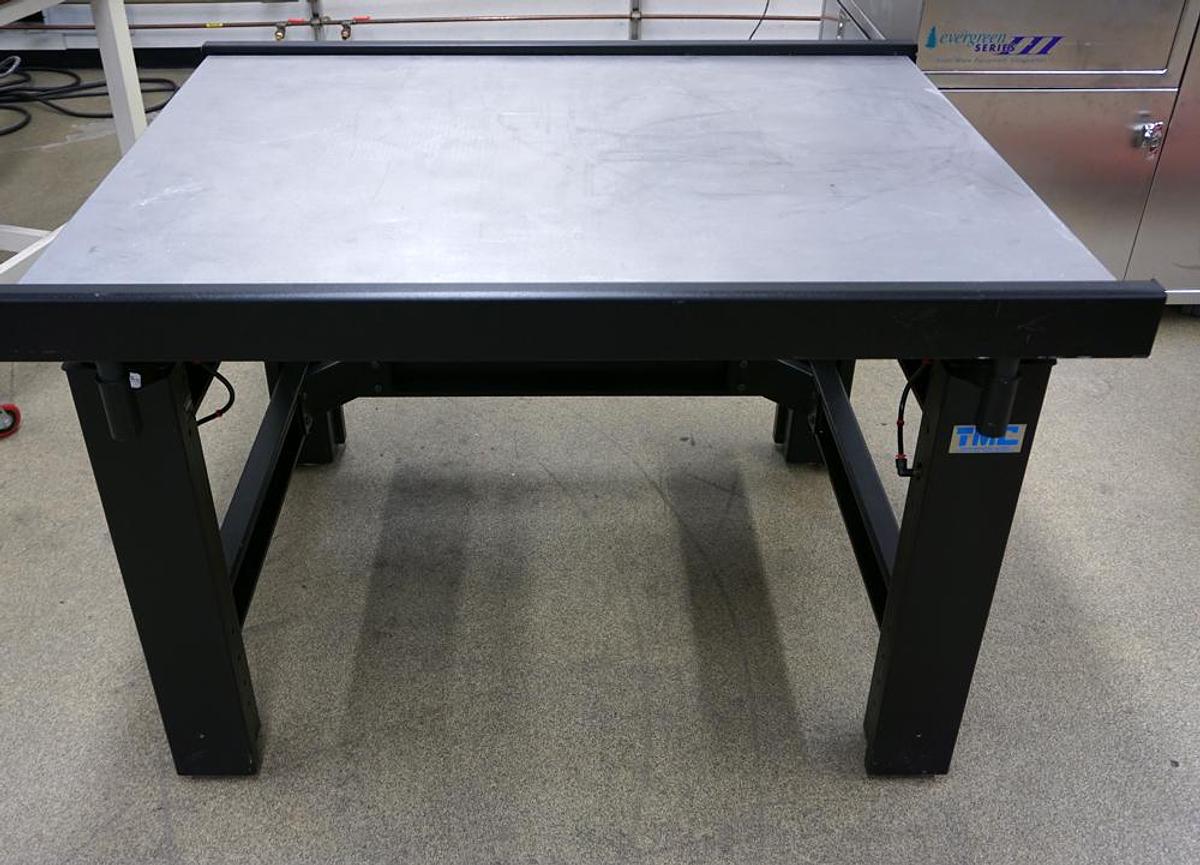 Used TMC 63P-561 47x36 Vibration Isolation Table with optional casters