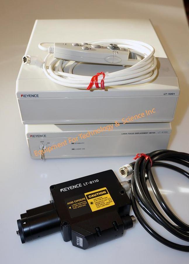 Used Keyence LT-8110, LT-V201, LT-8105 Surface Profiler