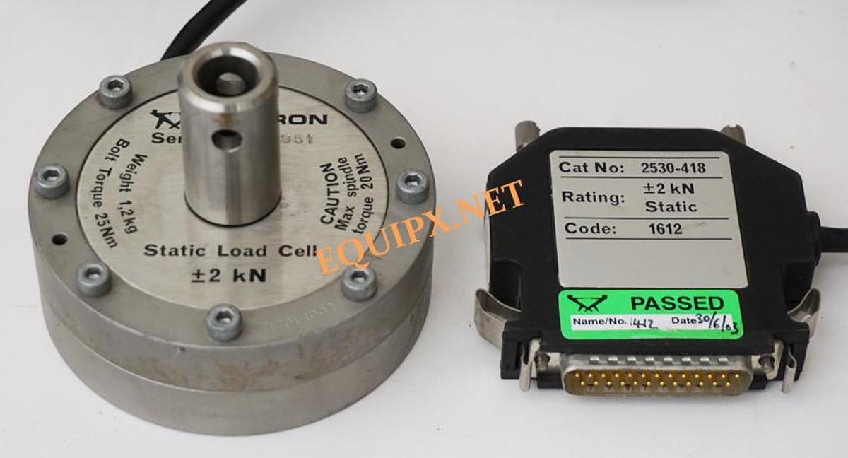 Used Instron 2530-418 2KN static load cell