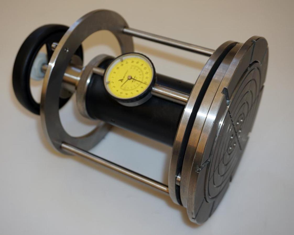 Used Logitech PP8 polishing jig for 150mm wafers