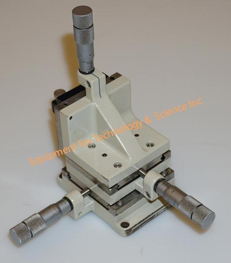 Used Line Tool Mfg. Model A micropositioner