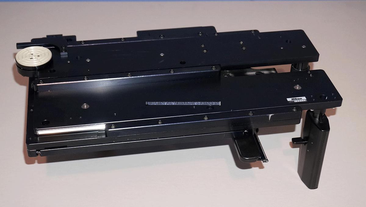 Used Nikon Shuttle Stage, 8in x 8in xy travel