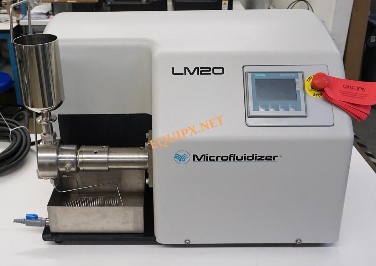 Refurbished 2020 Microfluidics LM20 micro-fluidizer