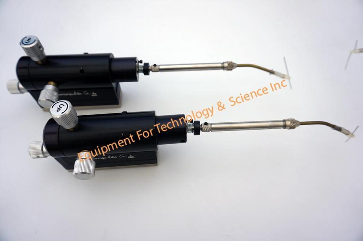 Used Micromanipulator 250 micropositioner- left hand for probing 2-6 micron geometries