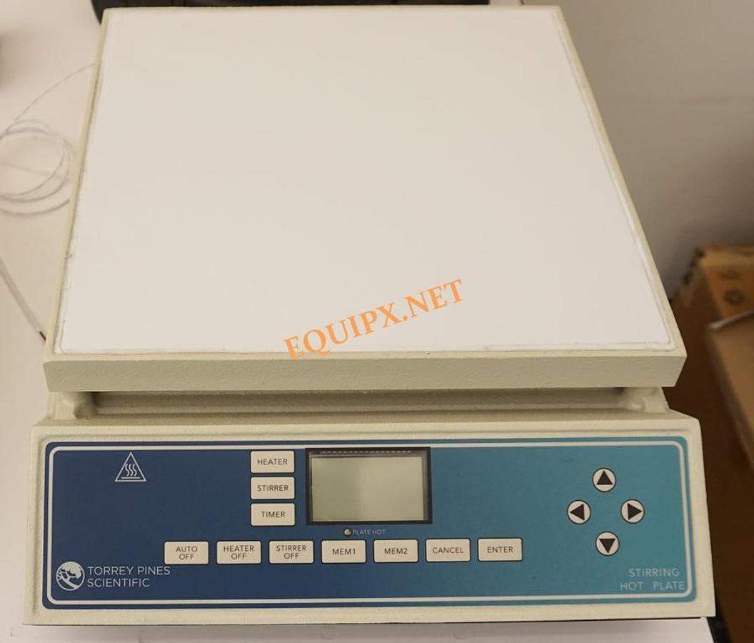 Used Torrey  Pines Scientific HS51 digital stirring hot plate with temp probe