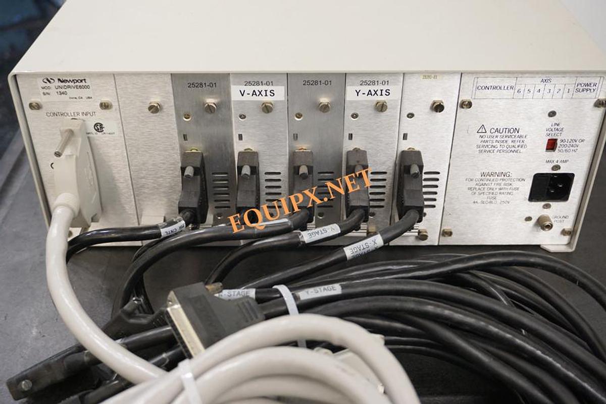 Used Newport-Parker XYZ stage with 6"x12" travel