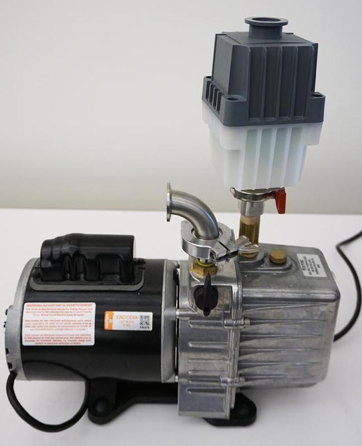 Refurbished Plasma Etch PE-50-LF with vacuum pump and dual gas inputs