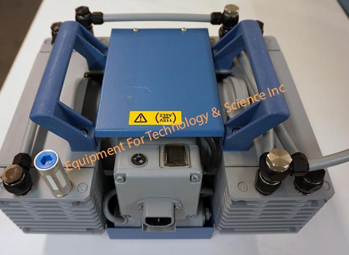 Used Pfeiffer MV-055-3 diaphram vacuum pump 3.3 m3/hour, 2CFM