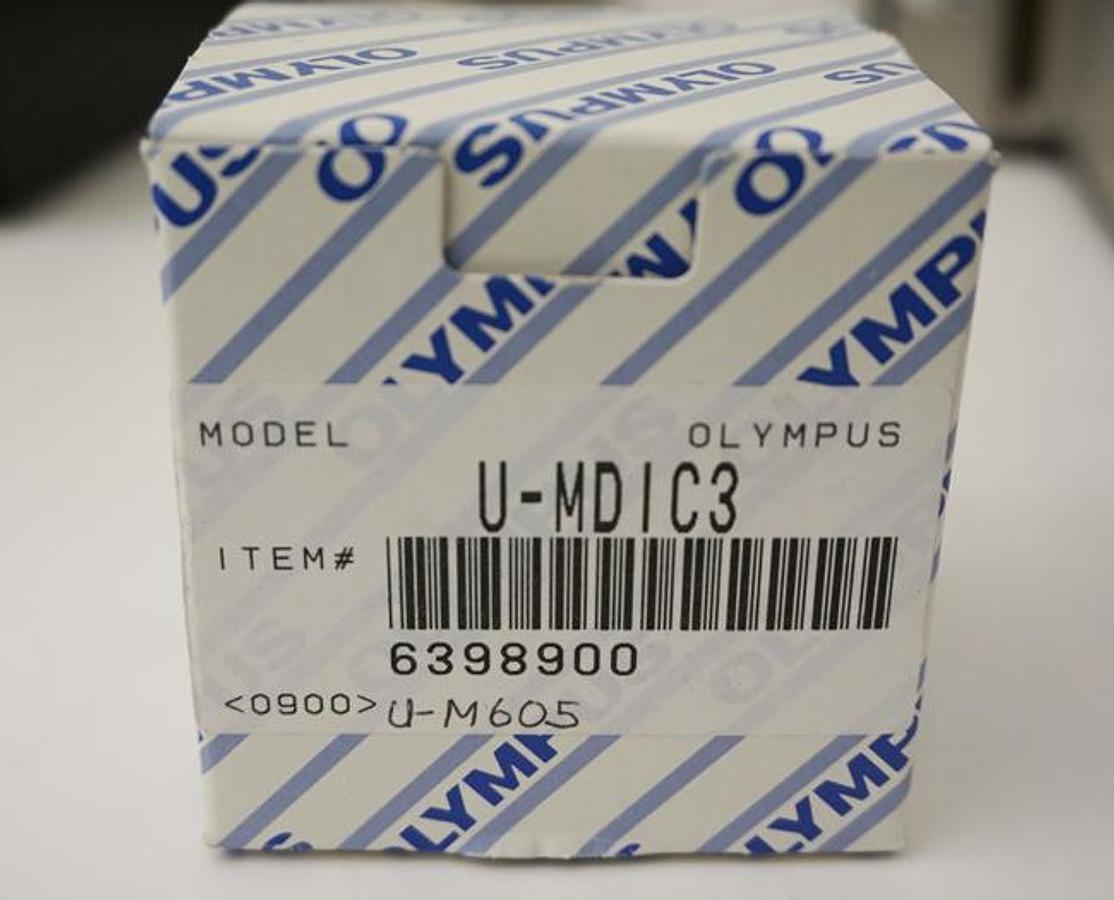 Olympus U-MDIC3 Mirror Cube, Reflected DIC. Includes Pol/Analyzer