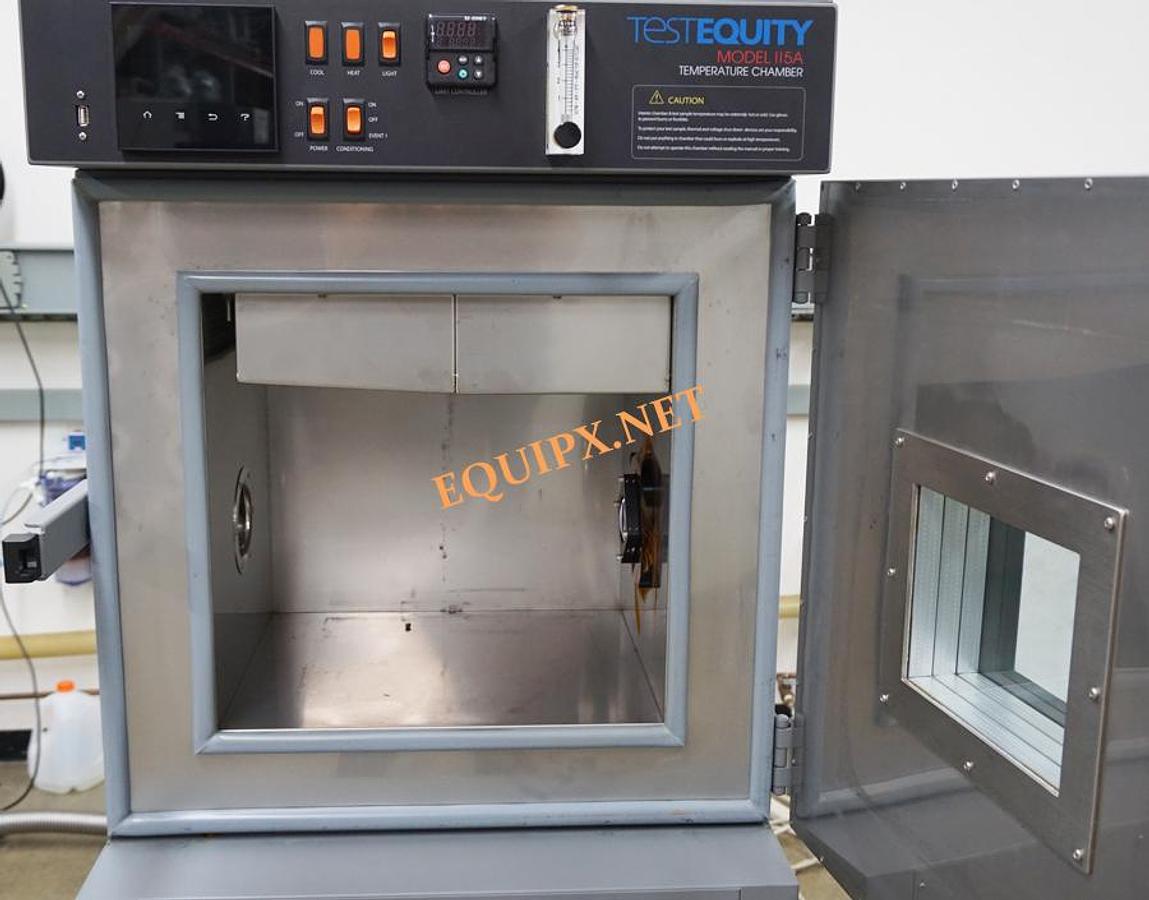 Refurbished Test Equity 115A Temperature Chamber with Watlow F4T, Temp range -73 to 175C, Chamber 16x12x14