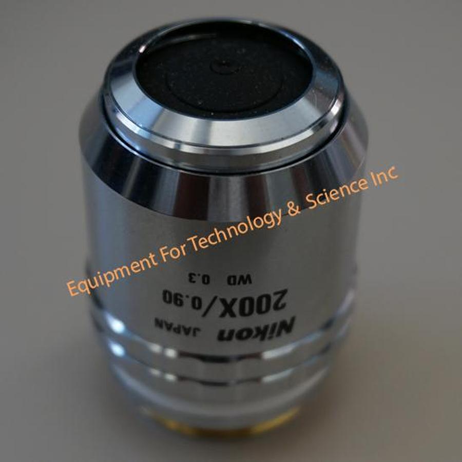 Used Nikon CF Plan APO 200x/ 0.90 objective