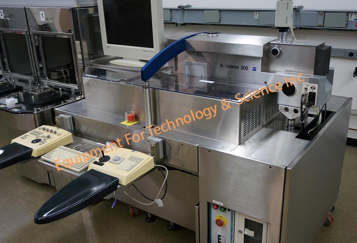 Used Zeiss/HSEB Axiospect 300 Automated Wafer Inspection and Review station for 200mm/300mm wafers