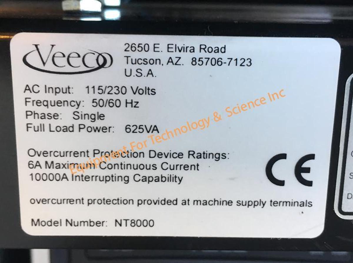 Used Veeco Wyko NT8000 3D surface optical profiler