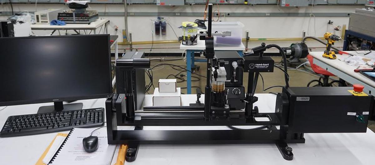 Rame Hart 590 Advanced Automated Goniometer with PC and DROP image Advanced software
