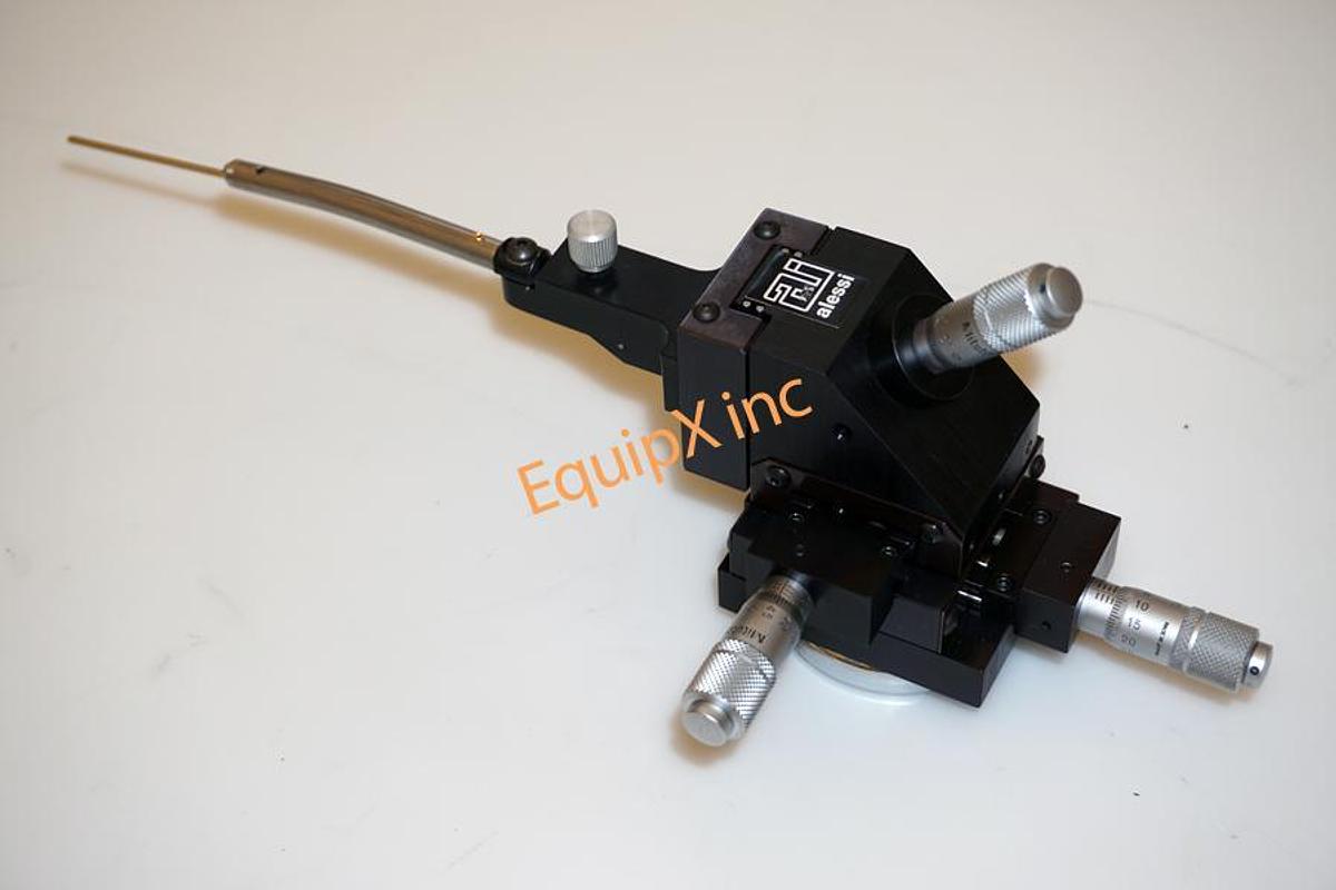 Used Alessi Cascade MH4 High Resolution positioners with magnetic base- 1 Pair