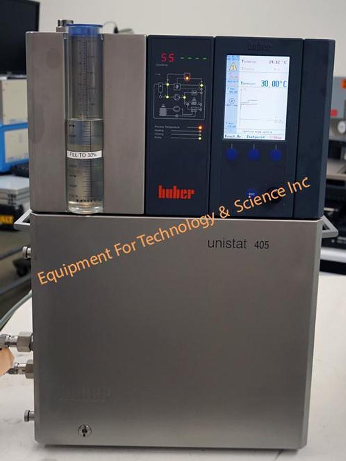 Used Huber Unistat 405, Air-cooled with Pilot One, Precision Heating/Cooling Unit -45C to 250C, 208 Volt, 60 Hz