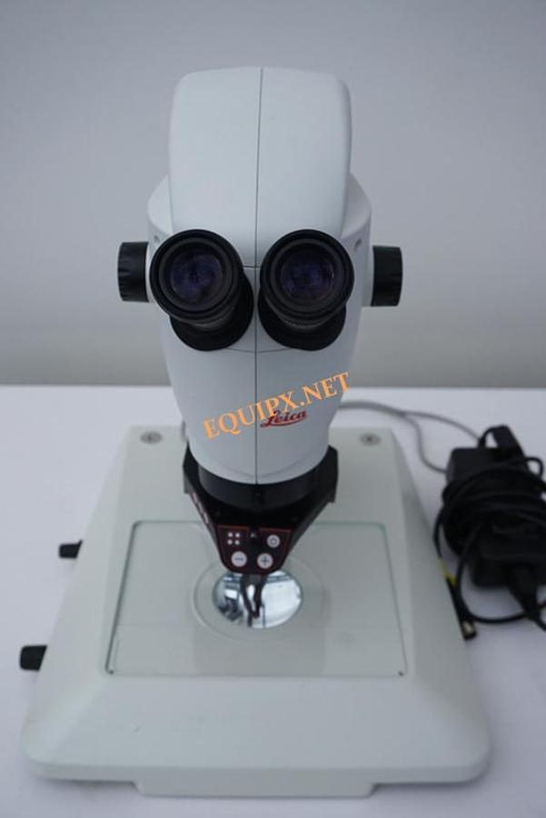Used Leica S9i stereozoom Microscope with Integrated 10mp digital camera,  Leica LED ringlight and EL3000 Ergo transmitted light base