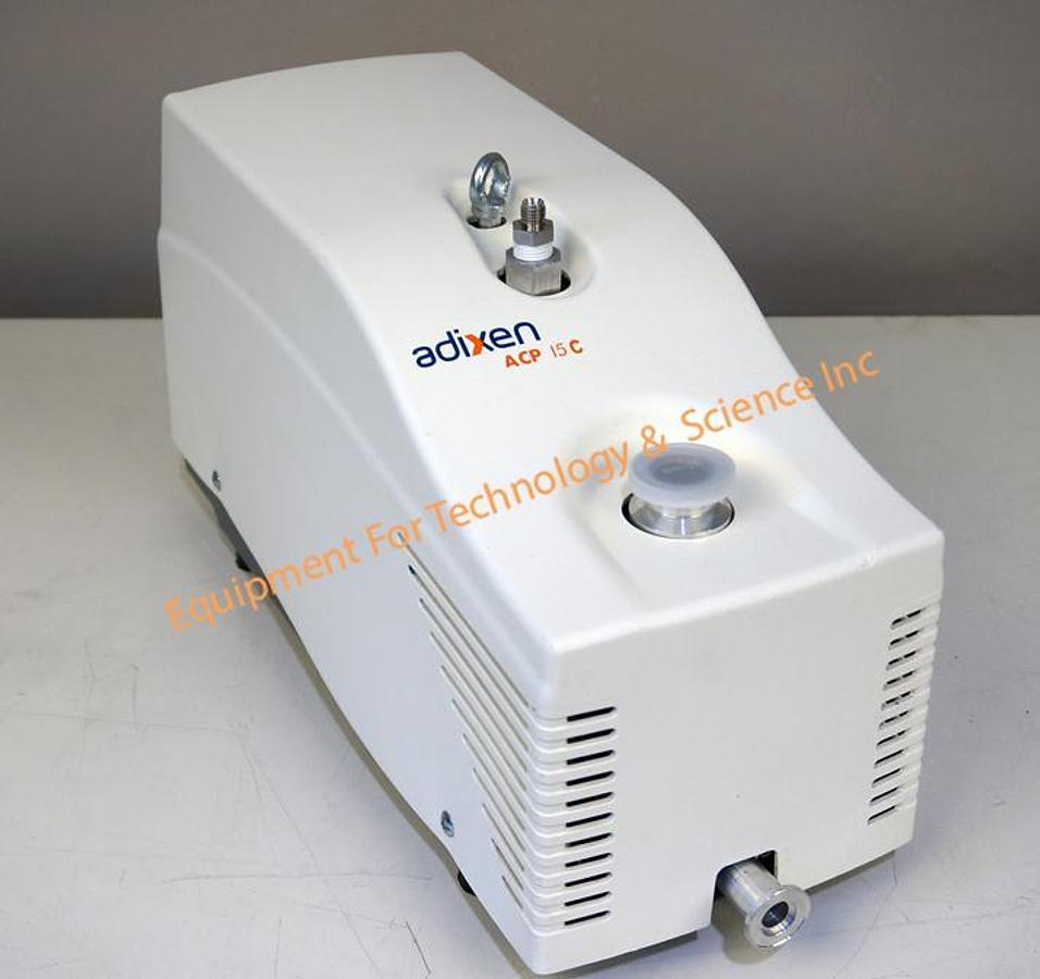 Used Adixen ACP-15G dry pump for corrosive applications, 8.2CFM, rebuilt