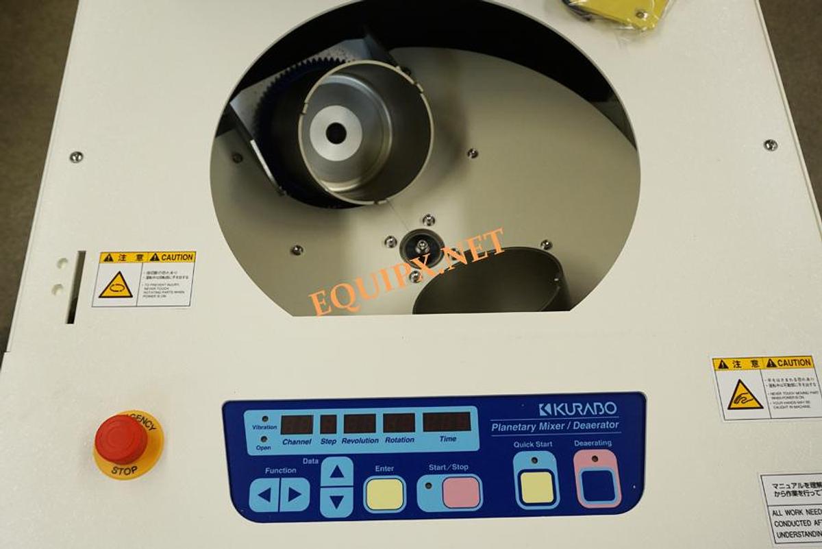 Used Kurabo KK-1000WE Planetary mixer NEW UNUSED CE marked