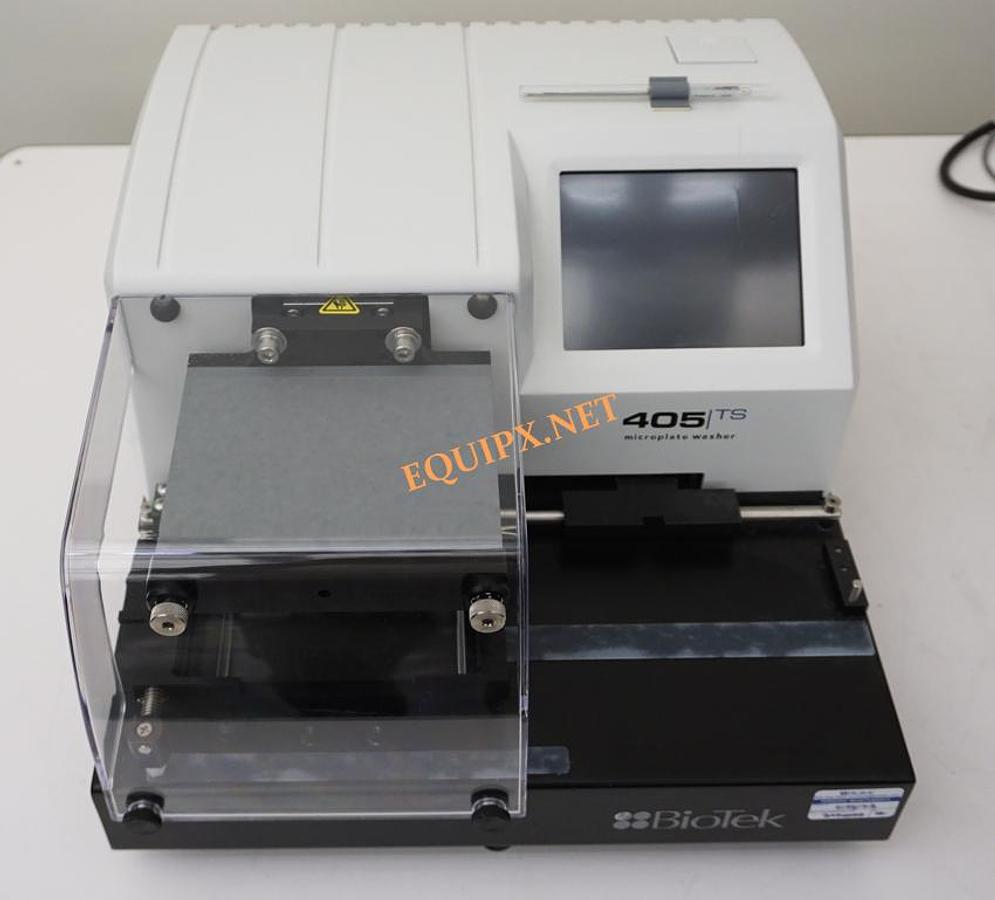 Used Biotek 405TSRVS microplate washer with pump (2021)
