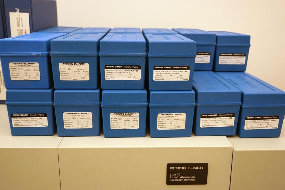 Used Perkin Elmer 5100PC/ HGA-600/AS-60 Zeeman Furnace Spectrophotometer