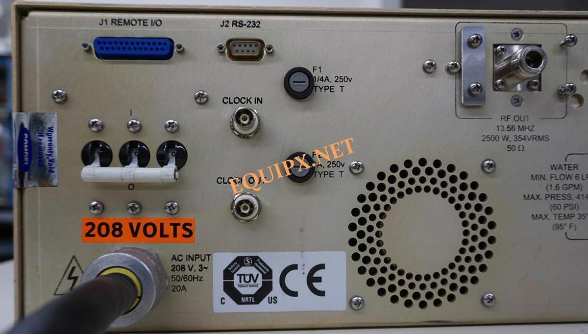 Used Comdel CX2500S 13.56Mhz Rf Plasma Generator NEW UNUSED