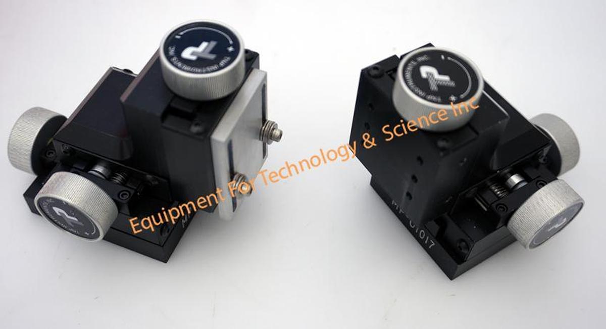 Used TNP Instruments Micropositioners with vacuum base