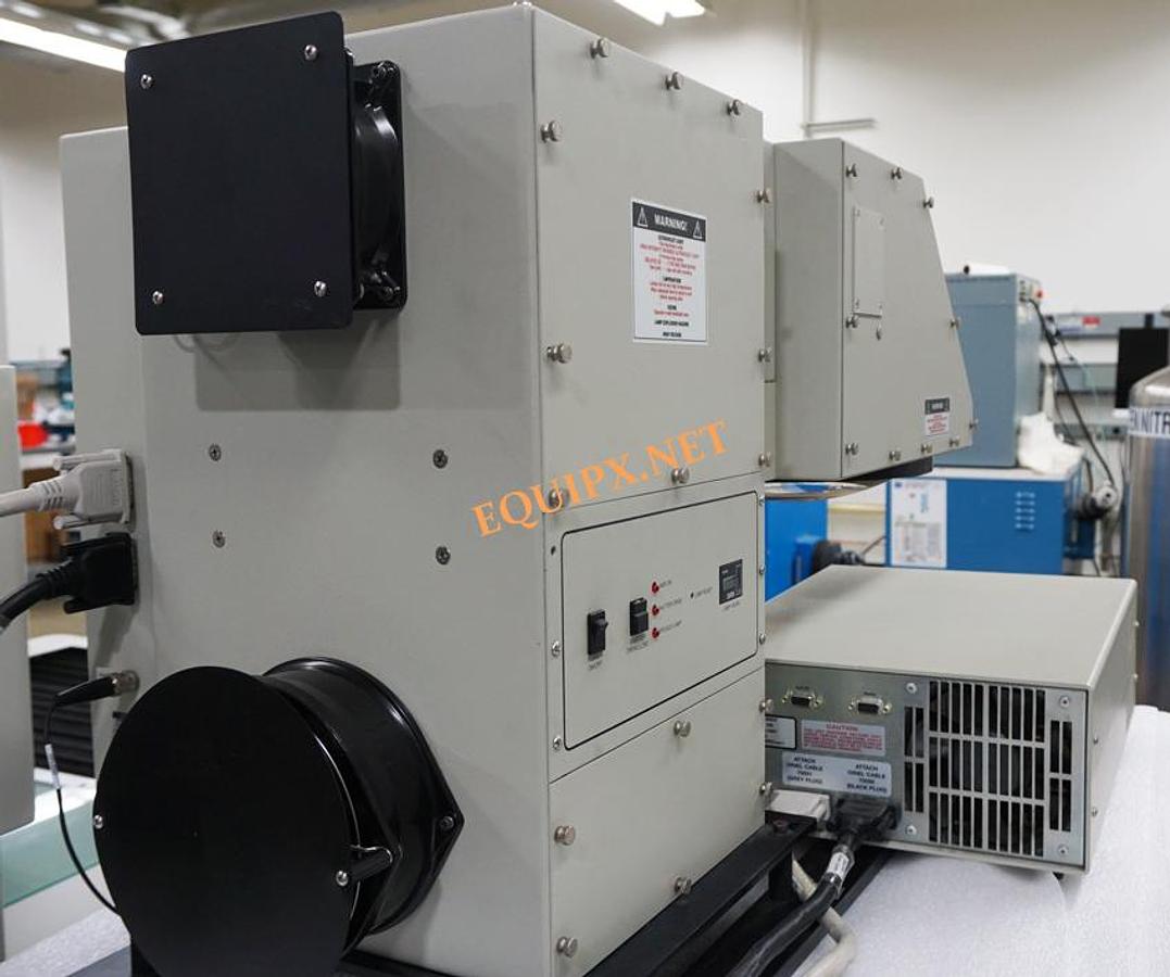 Used Newport 94062A SOL 2A, Class ABA solar simulator, 1000W, 6x6 collimated beam, Newport 69922 power supply (2007)