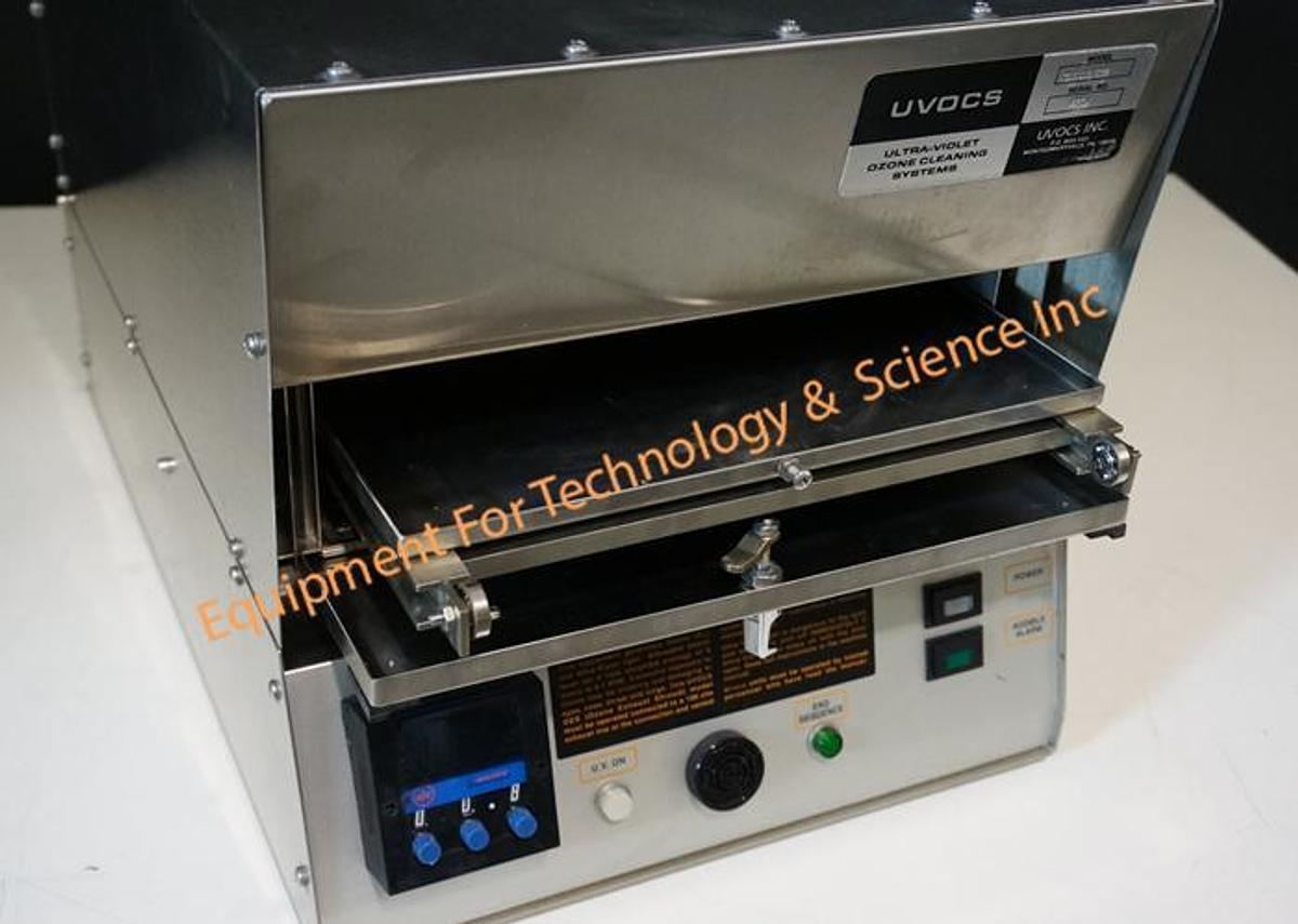 Used UVOCS 10X10/OES UV ozone cleaning system