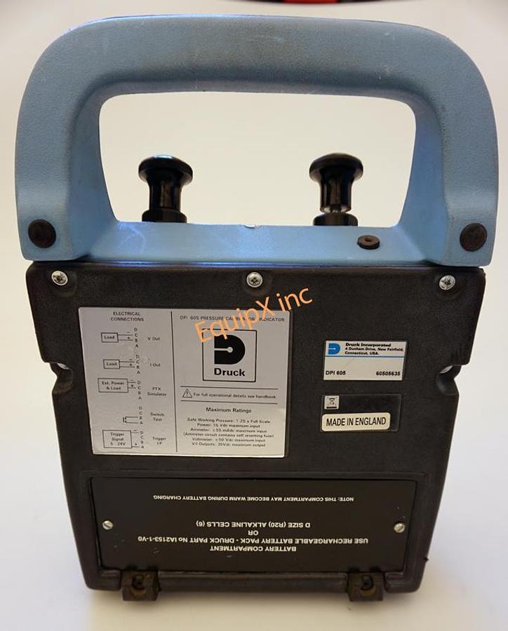 Used Druck DPI605 pressure calibrator