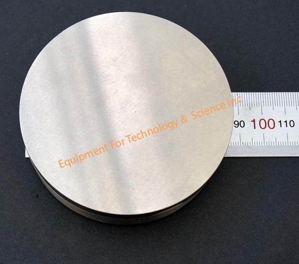 Used Logitech 1P5AC-2500 wafer mounting plate and 1P5AC-2700 spacer ring