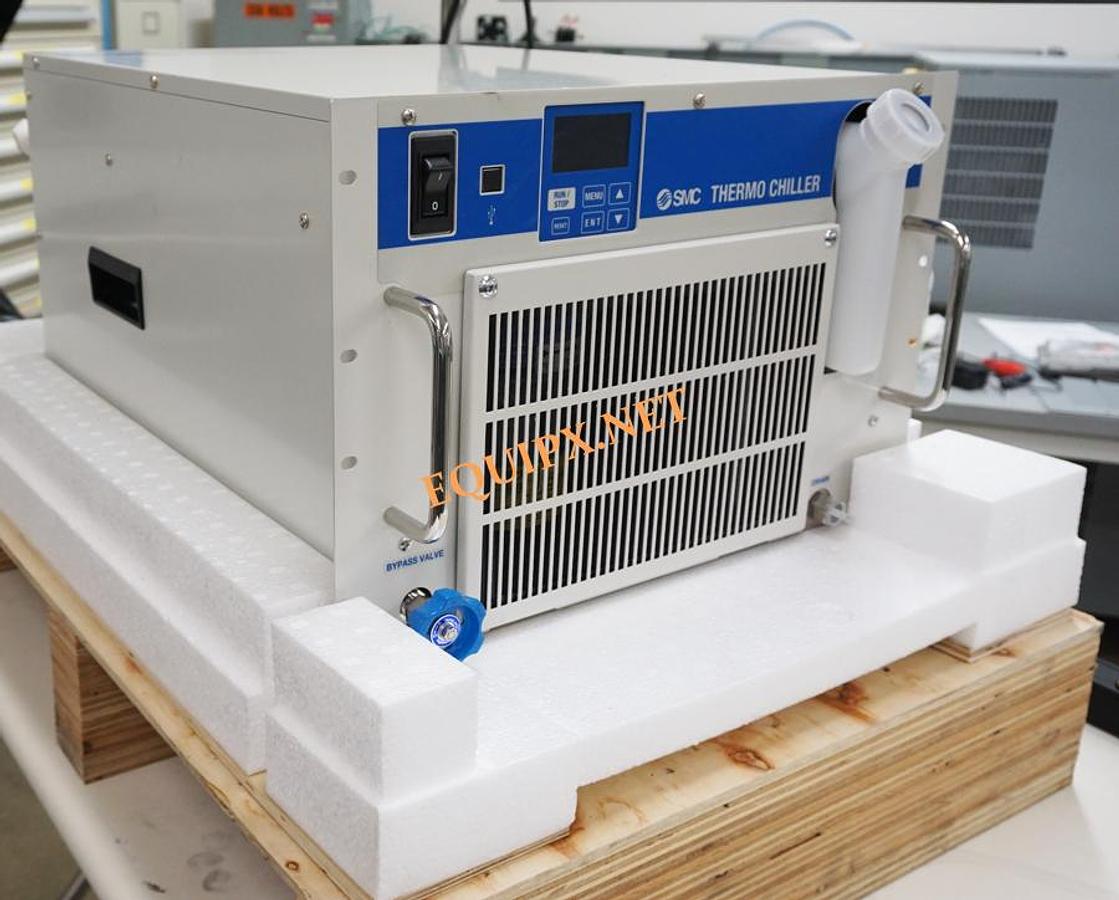 Used SMC HRR012-AN-20-MU Thermo Chiller 1200w, Air-cooled, 200-230v/1ph- NEW UNUSED