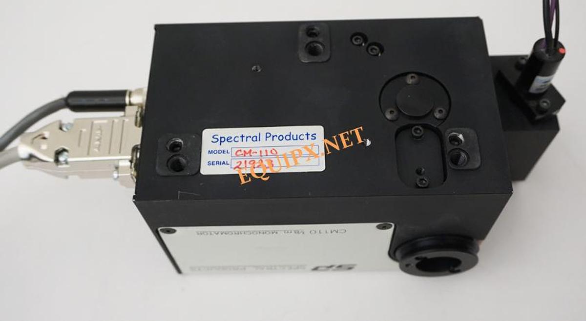 Used Spectral Products CM110 1/8m monochromator