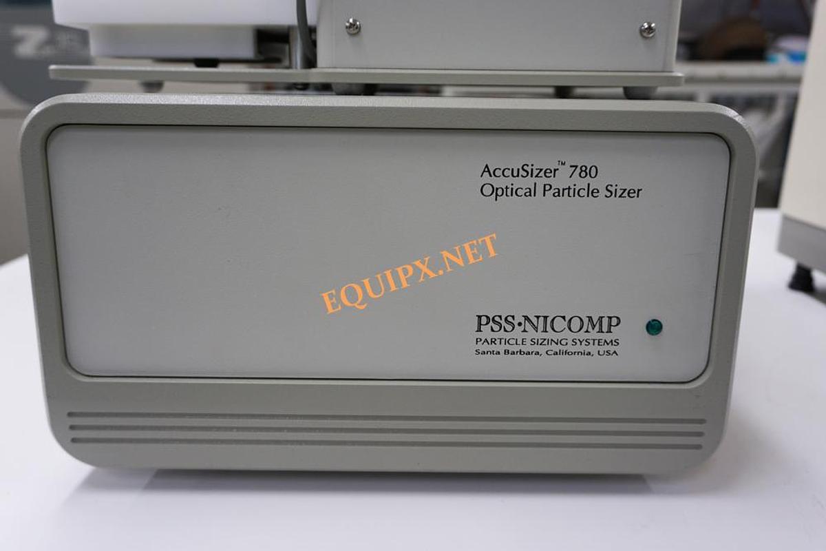 Used PSS Particle sizing systems 780C, SIS, LE-400 detector 0.5-400 microns