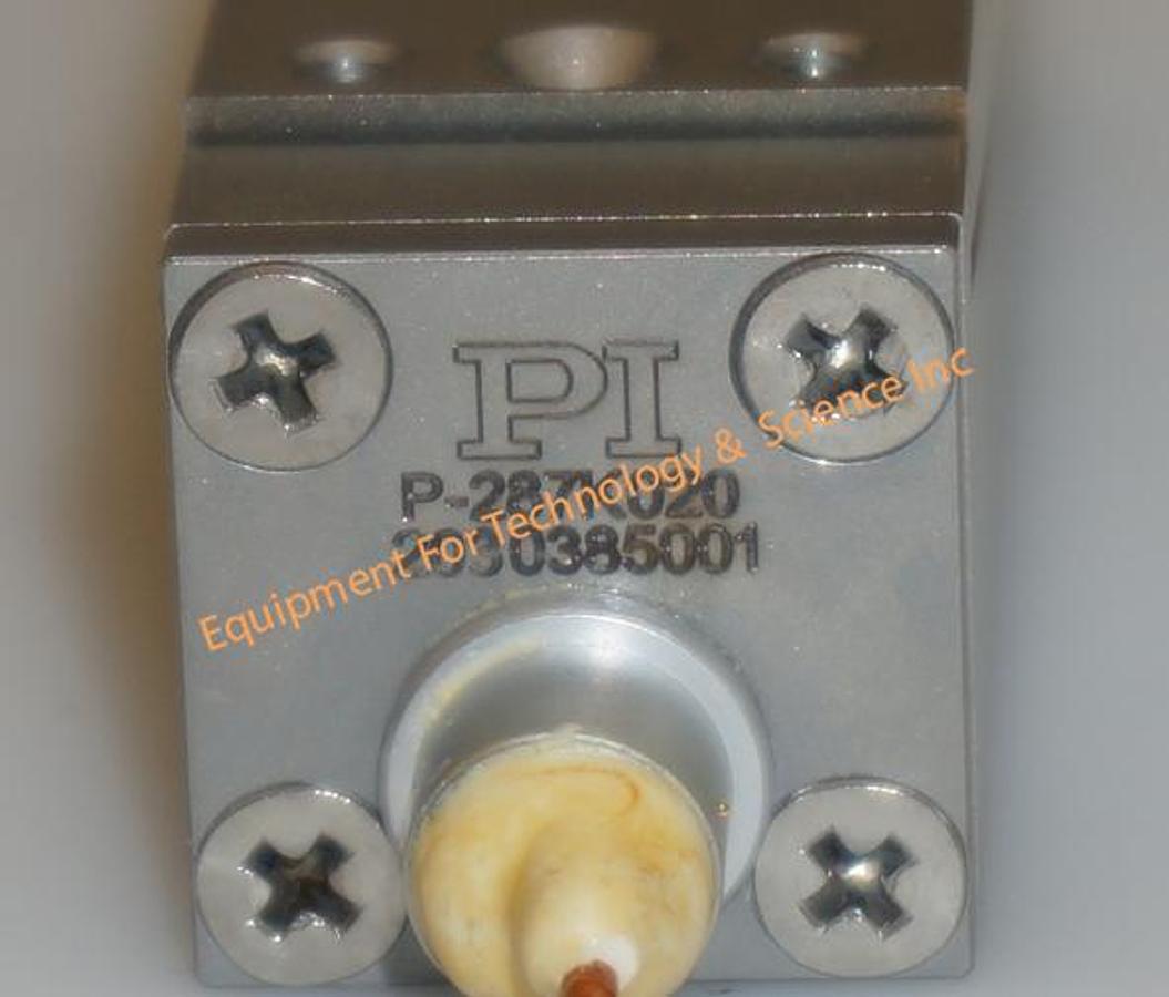 Used PI P-287K020 Vertical/ tilt Piezo Flexure stage