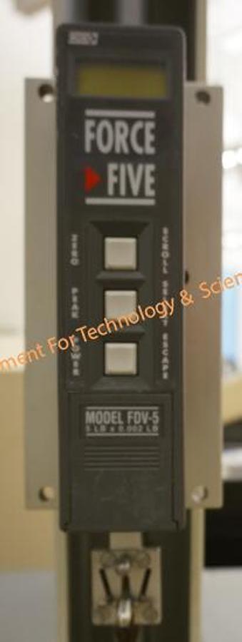 Used Chatillon TCM-200 225lbf Capacity Testing Machine with digital gage