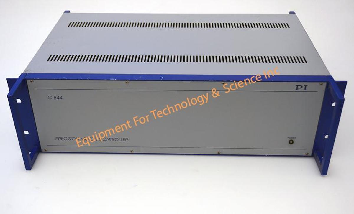 Used PI Physik Instruments C-844.40 4-Axis DC Servo Motor Controller