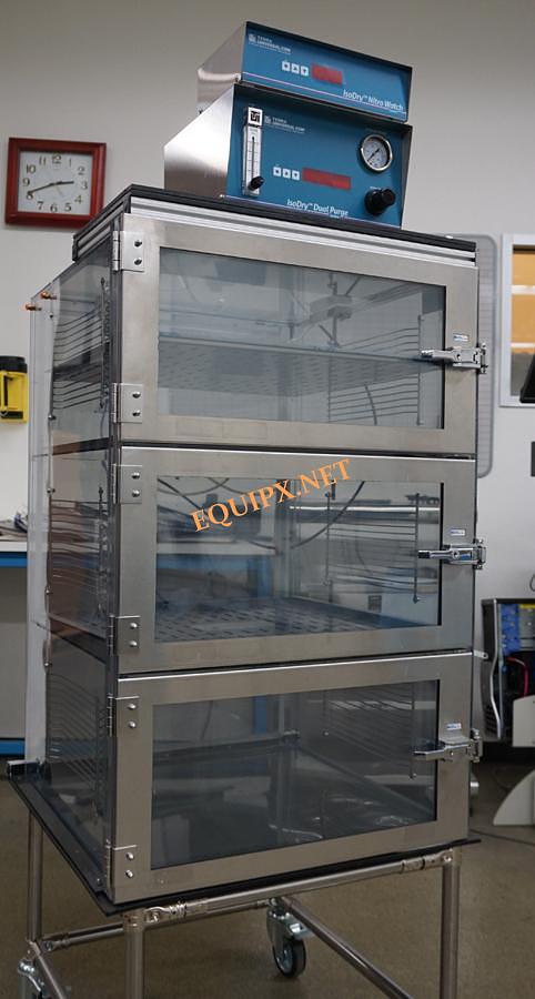 Used Terra Universal 3950-12 Dessicator static dissipative PVC