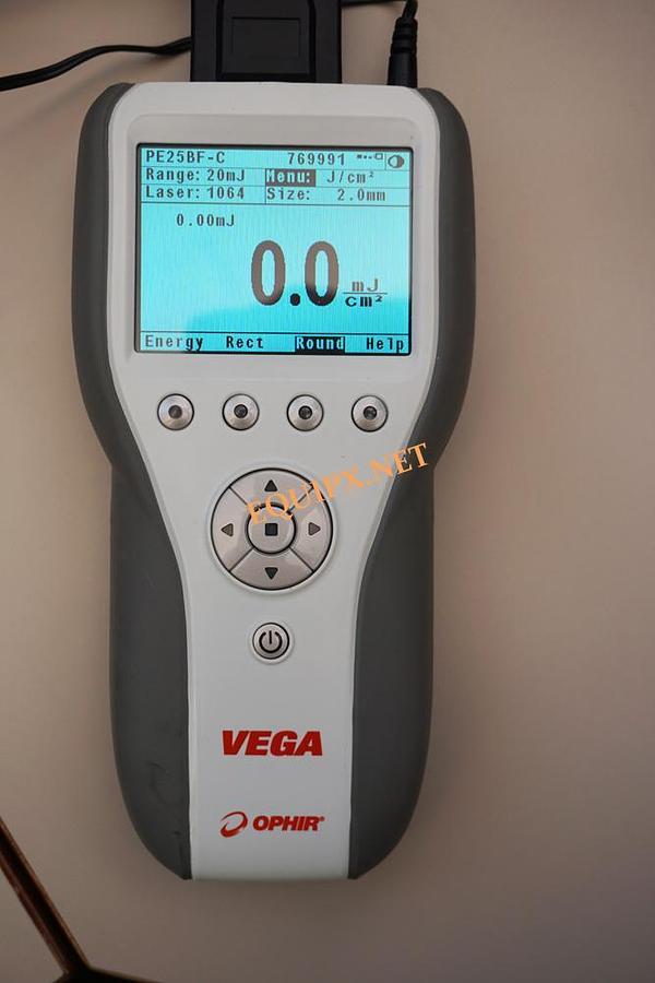 Used Ophir VEGA laser power meter with 2 sensors: L30A-SH-V1 and PE25BF-C ROHS