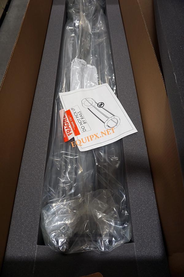 Used Centrotherm Photovoltaics diffusion oxidation furnace with 2 oxidation tubes NEW STILL IN ORIGINAL CRATES