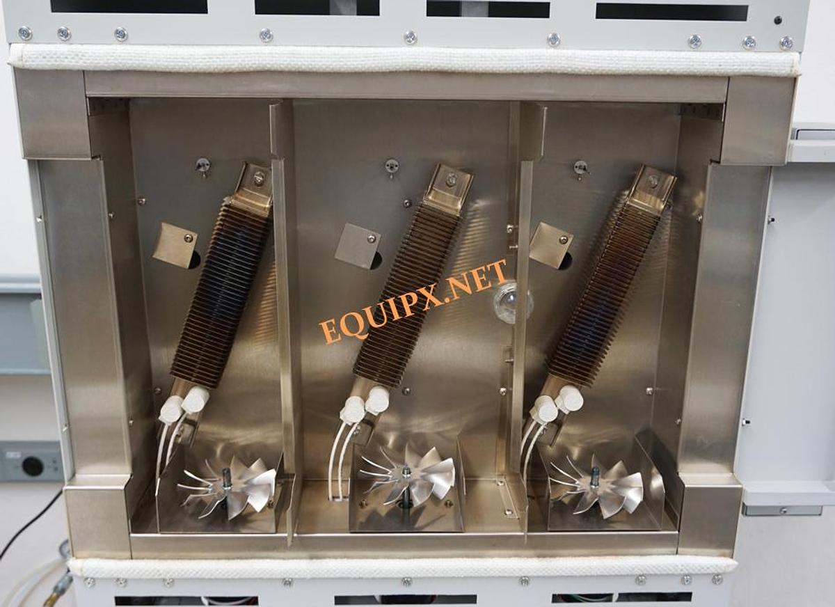 Used DDM NOVASTAR GOLD FLOW MODEL GF-12-HC-HT ON METAL STAND max temp 350C