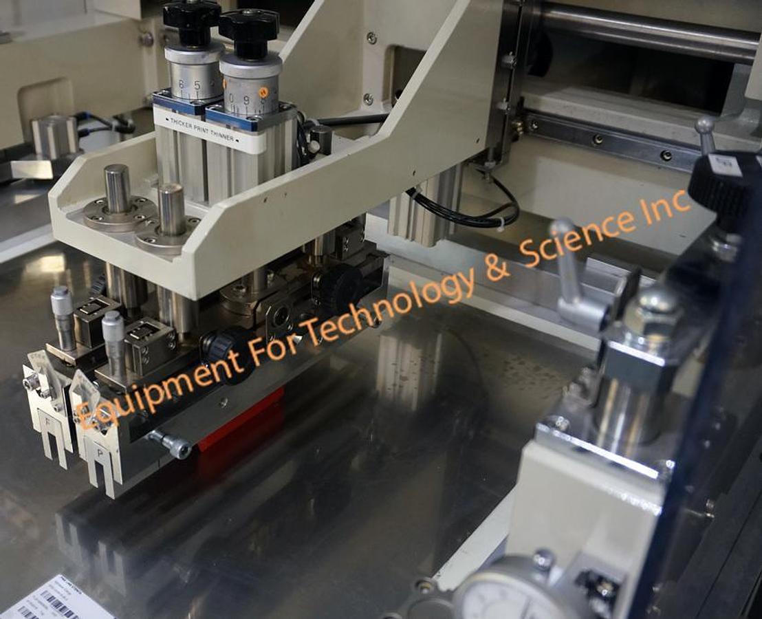 Used New Long Seimitsu Kogyo Co. LS-34TV screen printer