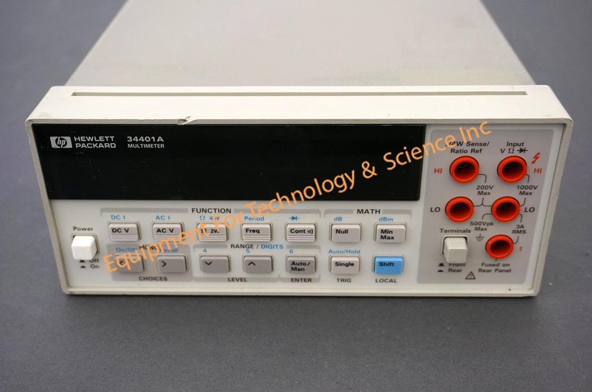 Used HP 34401A multimeter