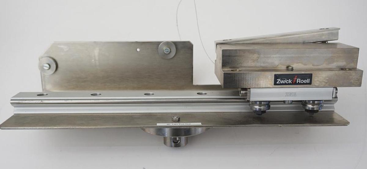 Refurbished 2017 Zwick/Roell Z0.5TN Testing machine for tensile and compression with 500N (112lbf) load capacity Includes 50N and 500N load cells, 1 pair pneumatic grips TestXpert III software