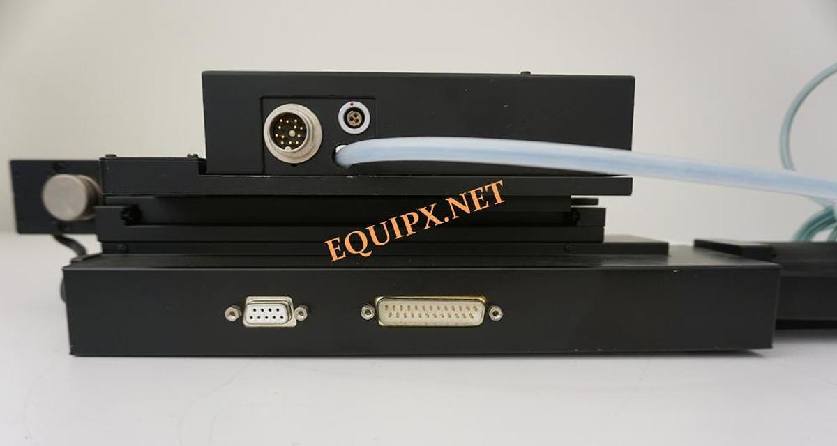 Used Prior Scientific HR05/5 motorized 6x6 XY shuttle stage for Olympus wafer loader