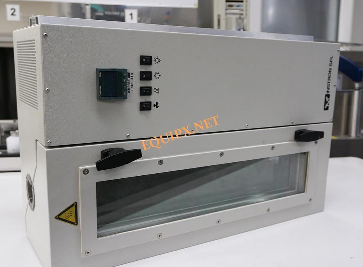 Used Instron 3119-403 temperature chamber for single column testing machines