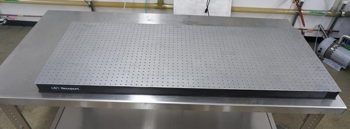 Refurbished Newport M-IG-25-2 Optical Breadboard, 3.4 mm Skin, 600 x 1500 x 58 mm, M6