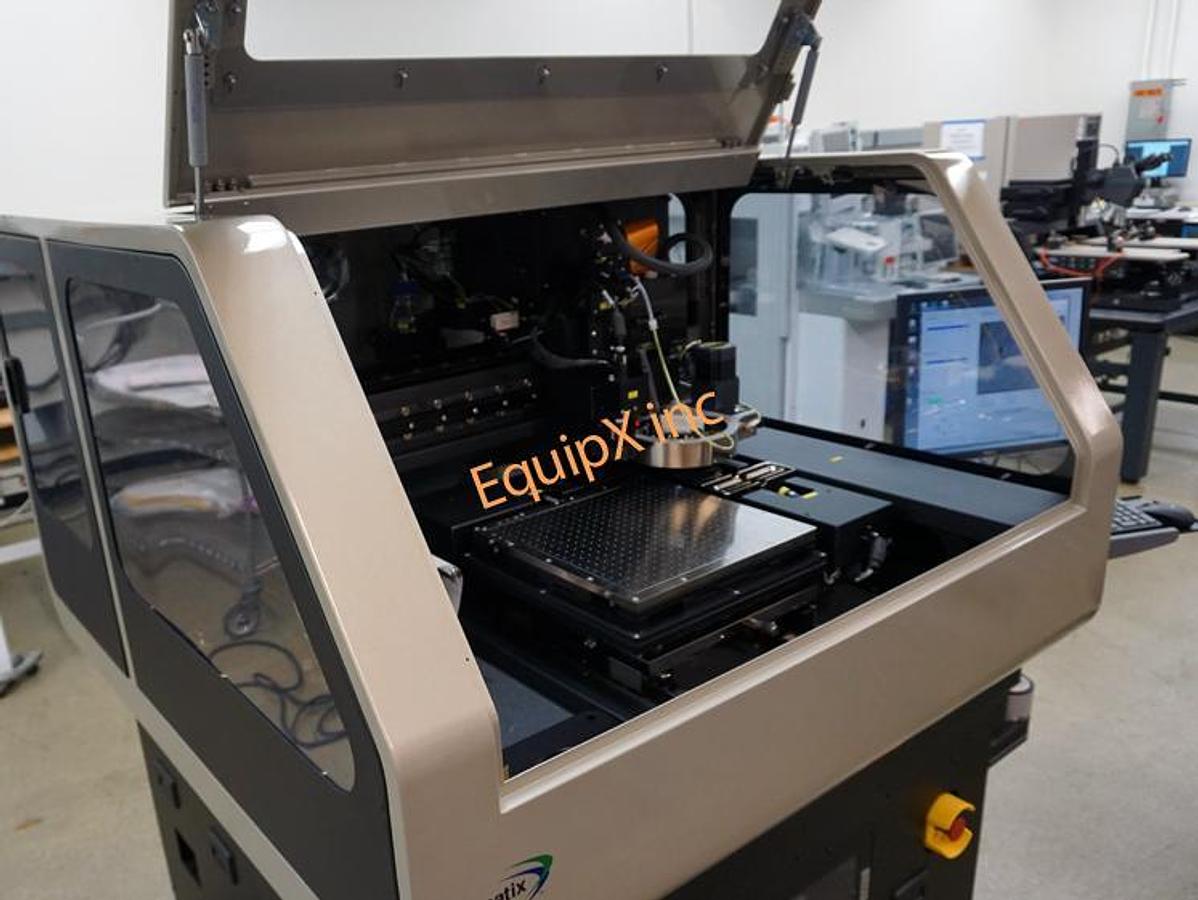 Used 2011 Fujifilm Dimatix DMP-3000 fluid deposition printer with 300mm x 300mm print area and positional accuracy of 5um (2011)- no warranty