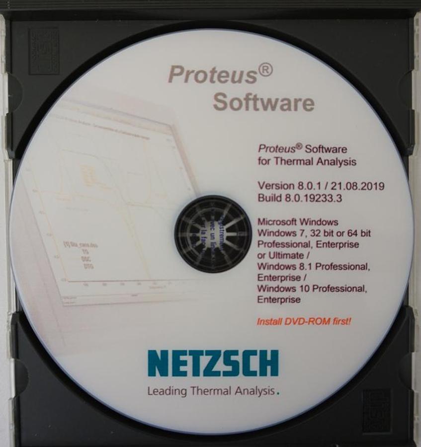 Preowned 2019 Netzsch STA 449 F3 Jupiter Simultaneous Thermal Analyzer with Silicon Carbide Furnace (max temp 1600C), (2) Sample Carriers, Oxygen trap and Rotary Vacuum pump